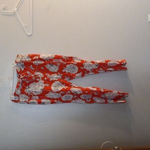 Jaase pants , size XL white orange